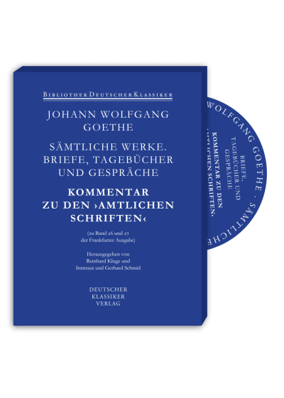 U1 zu Sämtliche Werke. Briefe, Tagebücher und Gespräche Amtliche Schriften