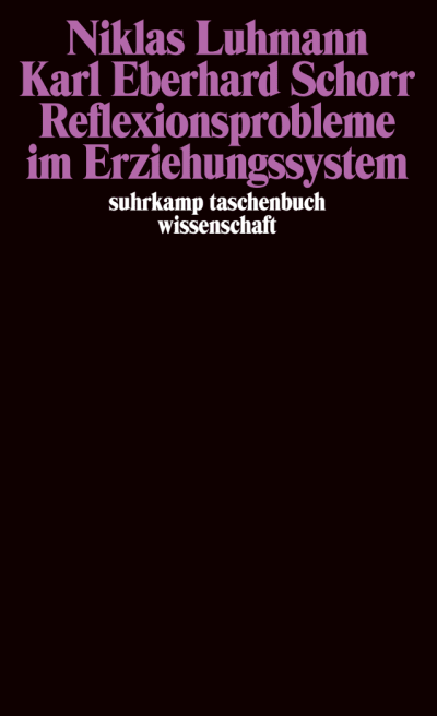 U1 zu Reflexionsprobleme im Erziehungssystem