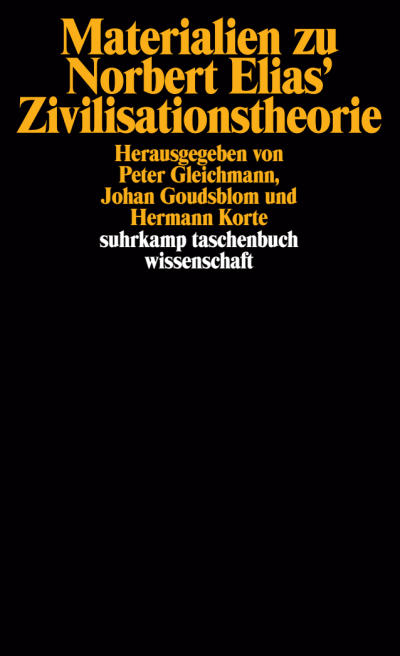U1 zu Materialien zu Norbert Elias' Zivilisationstheorie