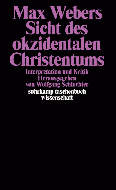 U1 zu Max Webers Sicht des okzidentalen Christentums