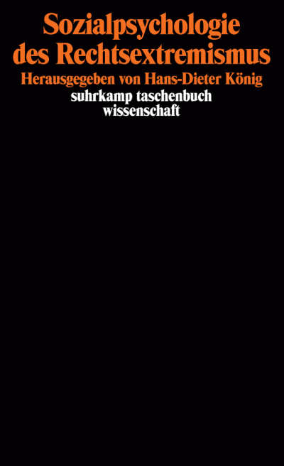 U1 zu Sozialpsychologie des Rechtsextremismus