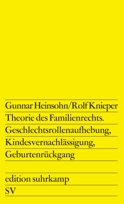 U1 zu Theorie des Familienrechts