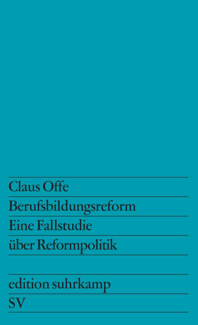 U1 zu Berufsbildungsreform