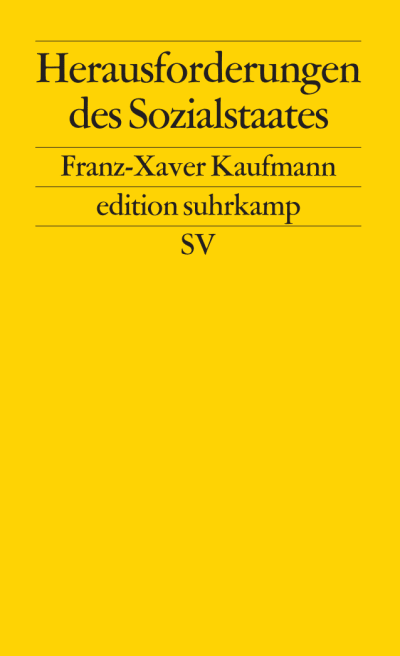 U1 zu Herausforderungen des Sozialstaates