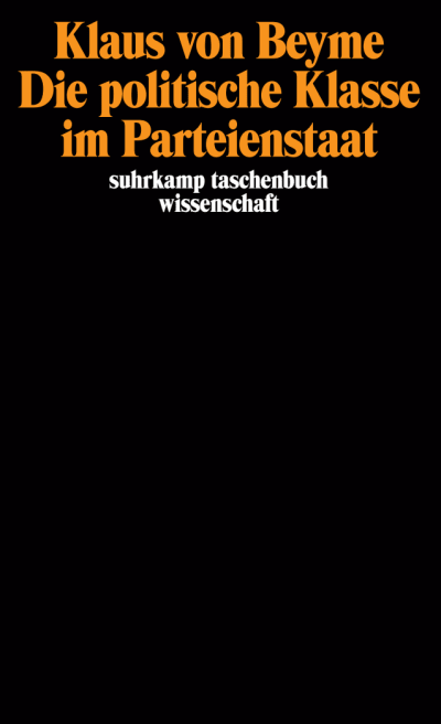 U1 zu Die politische Klasse im Parteienstaat