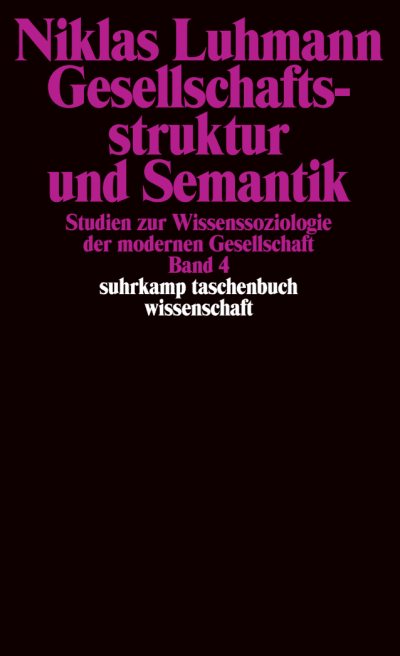 U1 zu Gesellschaftsstruktur und Semantik