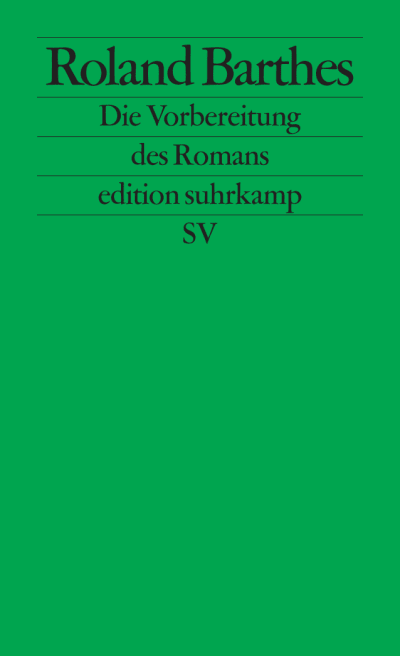 U1 zu Die Vorbereitung des Romans