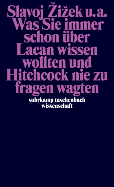 U1 zu Was Sie immer schon über Lacan wissen wollten und Hitchcock nie zu fragen wagten
