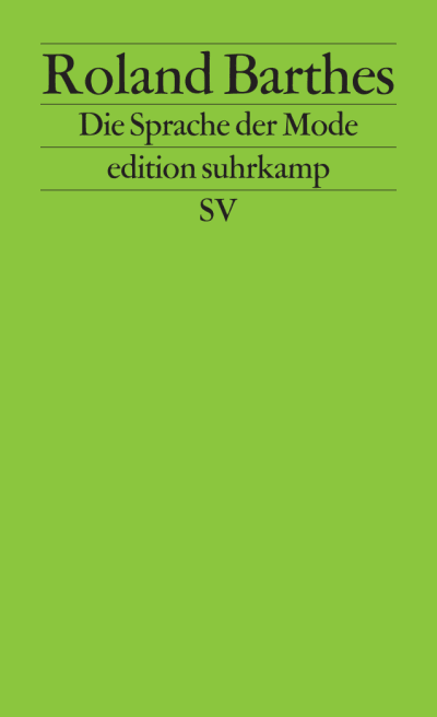 U1 zu Die Sprache der Mode