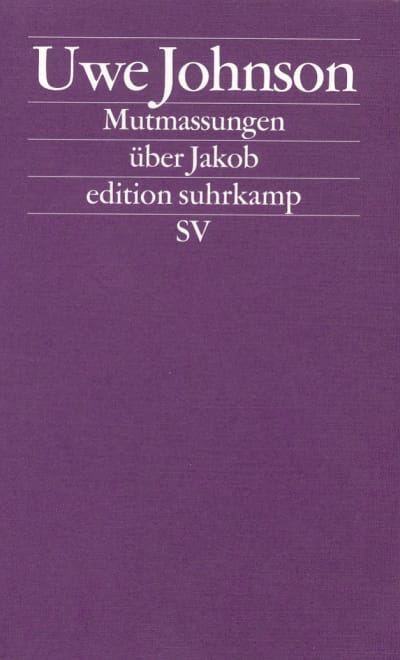 U1 for Speculations About Jakob