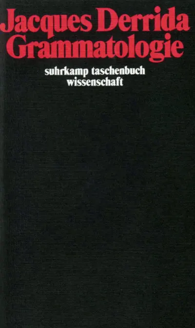 U1 zu Grammatologie