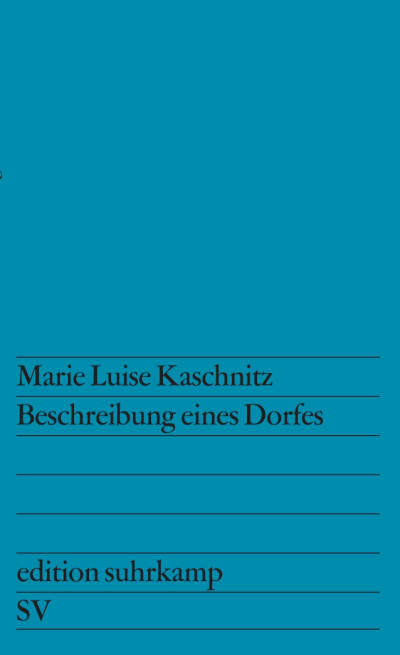 U1 zu Beschreibung eines Dorfes