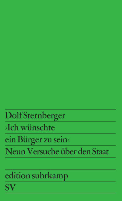 U1 zu ›Ich wünschte ein Bürger zu sein‹