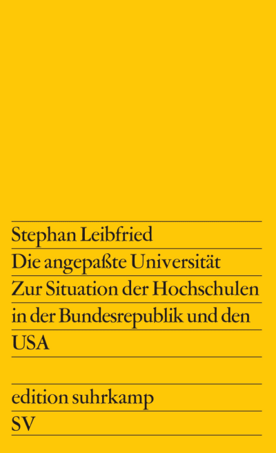 U1 zu Die angepaßte Universität