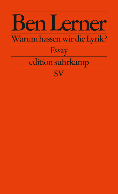 U1 zu Warum hassen wir die Lyrik?