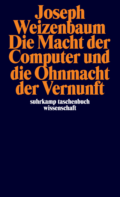 U1 zu Die Macht der Computer und die Ohnmacht der Vernunft