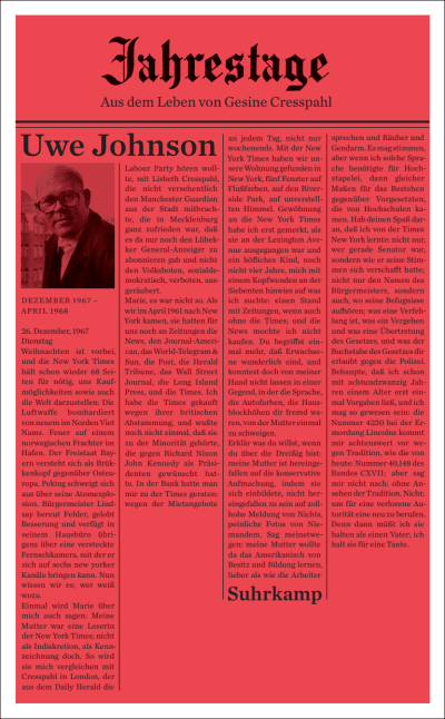 U1 zu Jahrestage 2
