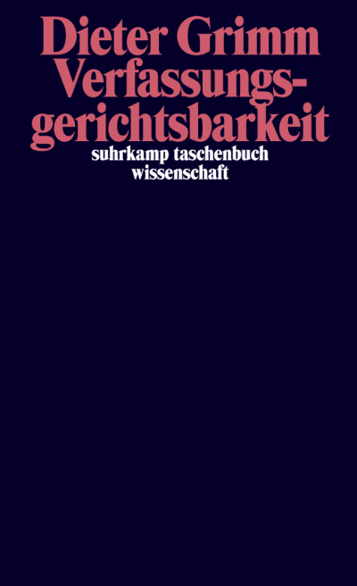 U1 zu Verfassungsgerichtsbarkeit