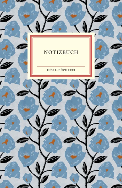 U1 zu Notizbuch Insel-Bücherei »Blaue Mohnblumen«
