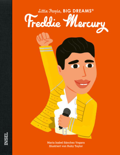 U1 zu Freddie Mercury – Little People, BIG DREAMS (Deutsche Ausgabe)