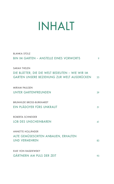 innenabbildung zu Die Philosophie des Gärtnerns