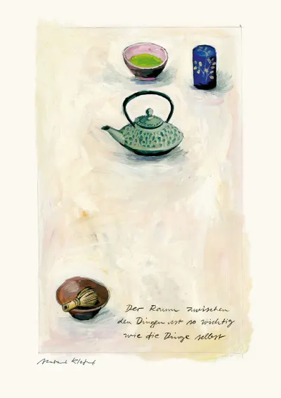 paket-photo zu Vorteilspaket »Tee« mit Buch und signiertem Kunstdruck