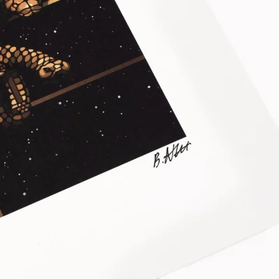 paket-photo zu Vorteilspaket »Medusa« mit Buch und signiertem Kunstdruck