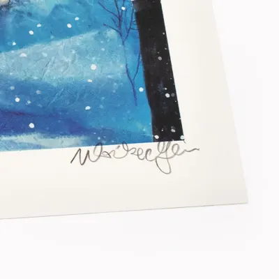 paket-photo zu Vorteilspaket »Ein Weihnachtsgast« mit Buch und signiertem Kunstdruck