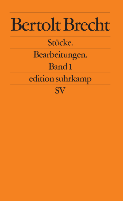 U1 zu Stücke. Bearbeitungen. Band 1