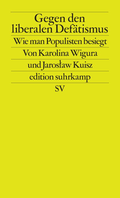 U1 zu Gegen den liberalen Defätismus
