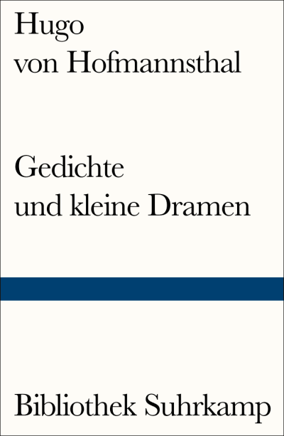 U1 zu Gedichte und kleine Dramen