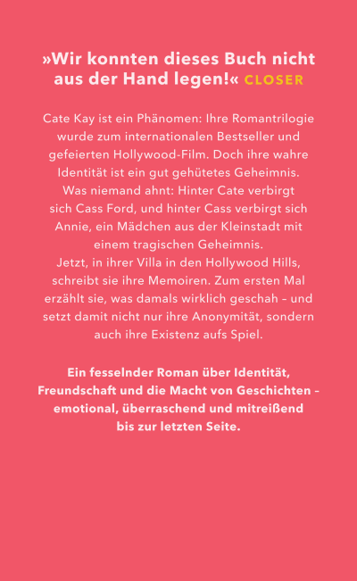 u4 zu Die drei Leben der Cate Kay