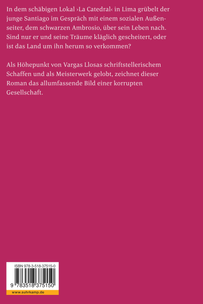 u4 zu Gespräch in der »Kathedrale«