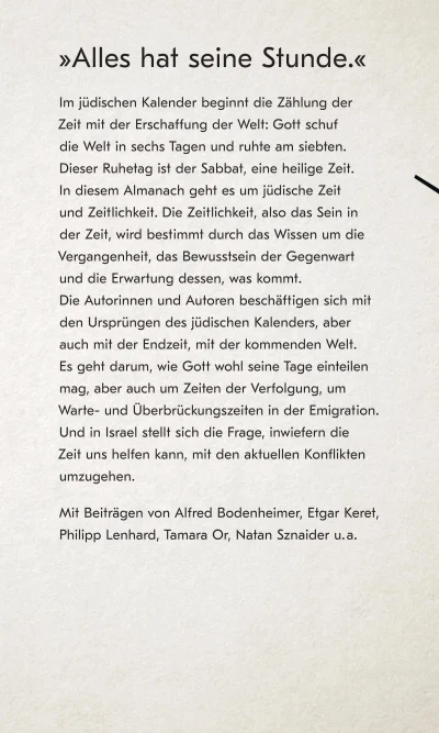 u4 zu Zeit im jüdischen Kontext
