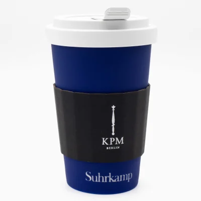produktfoto zu Suhrkamp × KPM Porzellan-Thermo-Becher