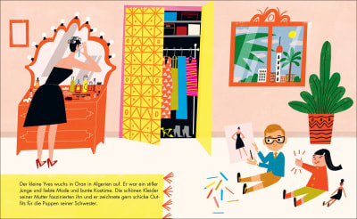 innenabbildung zu Little People, Big Dreams – Yves Saint Laurent