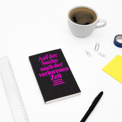 produktfoto zu Notizbuch »Auf der Suche nach der verlorenen Zeit«