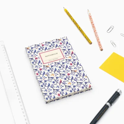 produktfoto zu Notizbuch Insel-Bücherei »Ranken indigo«