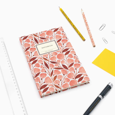 produktfoto zu Notizbuch Insel-Bücherei »Roter Ginkgo«