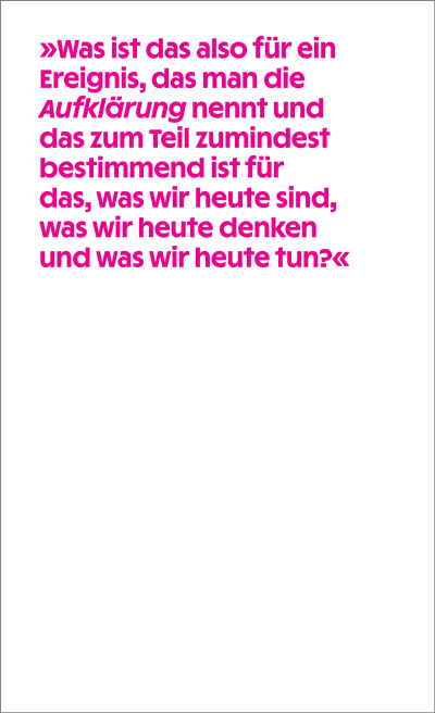 u4 zu Was ist Aufklärung?