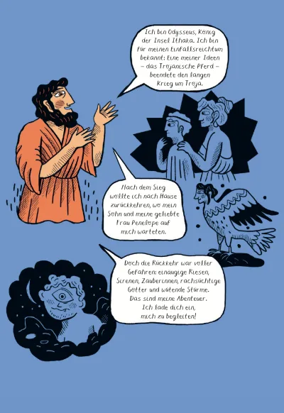 u4 zu Die Odyssee. Graphic Novel