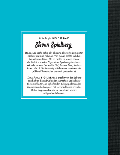 u4 zu Steven Spielberg – Little People, BIG DREAMS (Deutsche Ausgabe)