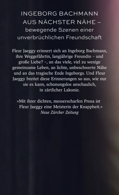 u4 zu Die letzten Tage von Ingeborg