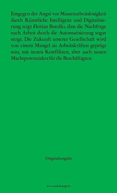 u4 zu Das knappe Gut Arbeit