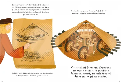 innenabbildung zu Leonardo da Vinci – 5 Minute Genius Stories (Deutsche Ausgabe)