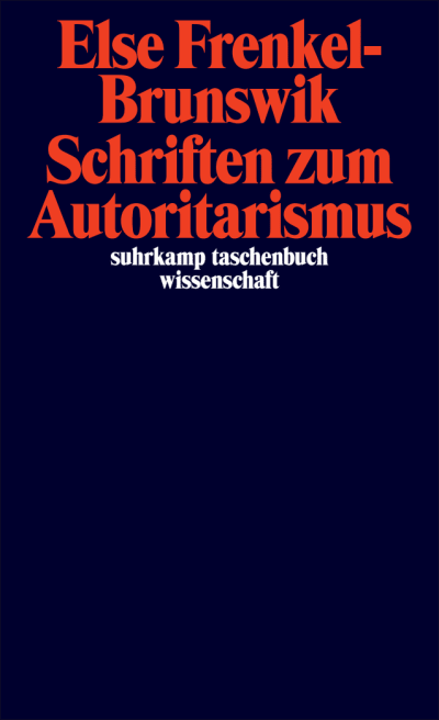 U1 zu Schriften zum Autoritarismus
