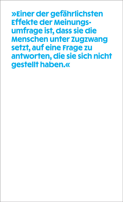 u4 zu Die öffentliche Meinung gibt es nicht