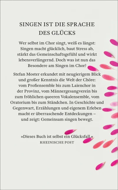 u4 zu Vom Glück, im Chor zu singen