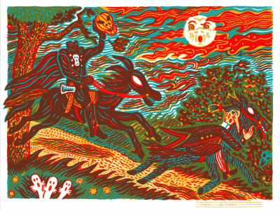 produktfoto zu Kunstdruck »Sleepy Hollow«