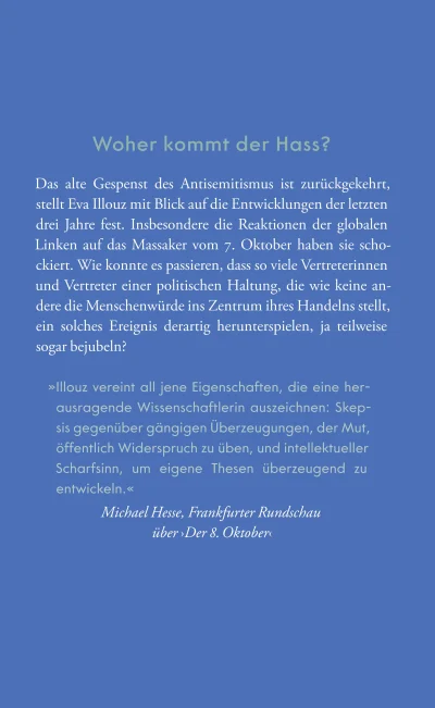 u4 zu Über die Ursprünge des neuen Antisemitismus